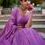 Lavender Classic Lehenga with Golden Accents