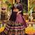 Regal Tradition in Deep Purple Embroidered Lehenga