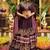 Regal Tradition in Deep Purple Embroidered Lehenga