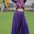 Elegant Purple Lehenga with Vibrant Embroidered Jacket
