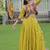 Radiant Mustard Lehenga with Mirror Embroidery