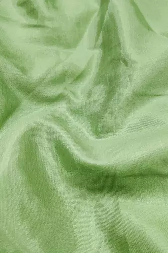 Women's mint modal chanderi hand work unstitched dress material