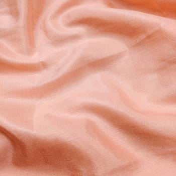 Women's peach modal chanderi hand work unstitched dress material 3