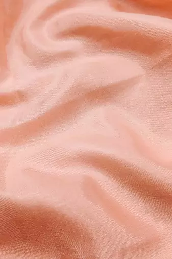 Women's peach modal chanderi hand work unstitched dress material