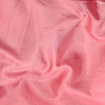 Women's pink modal chanderi hand work unstitched dress material 3