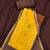 Women's yellow modal chanderi embroidered unstitched dress material