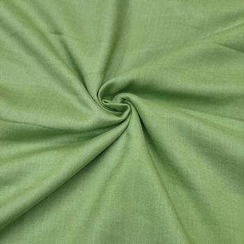 Women's pista organza embroidered handwork unstitched dress material 4