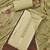 Women's olive premium roman cotton embroidered unstitched dress material