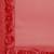 red designer ribbon work georgette saree with blouse
