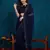 navy blue designer ribbon work georgette saree with blouse