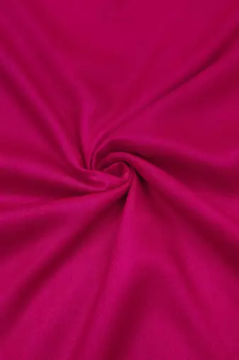Women's magenta silk embroidered unstitched dress material
