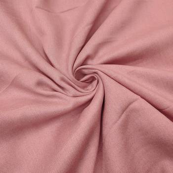 Women's peach premium roman cotton embroidered unstitched dress material 4