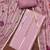 Women's mauve premium roman cotton embroidered unstitched dress material