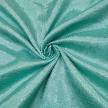 Women's turquoise jam cotton embroidered handwork unstitched dress material 4