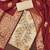Women's beige chanderi embroidered handwork unstitched dress material