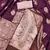 Women's lilac chanderi embroidered handwork unstitched dress material