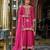 Triyaksha rani pink embroidered chinon kurta sets