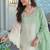 Kaynat fern green embroidered blended kurta sets