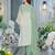 Kaynat fern green embroidered blended kurta sets