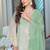 Kaynat fern green embroidered blended kurta sets