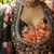 Vastramaya jade black embroidered blended kurta sets