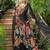 Vastramaya jade black embroidered blended kurta sets