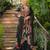 Vastramaya jade black embroidered blended kurta sets