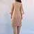 Purna coffee brown plain cotton kurta sets