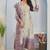 Rekha mauve dark mauve printed blended kurta sets