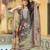 Pavitra hemlock dark grey printed blended kurta sets