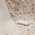 Women's cream viscose organza handwork unstitched dress material