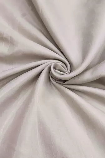 Women's cream viscose organza handwork unstitched dress material