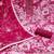 Women's magenta organza print handwork unstitched dress material