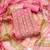 Women's pink banarasi embroidered unstitched dress material