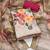 Women's beige jam cotton print handwork unstitched dress material