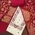 Women's off-white cotton embroidered unstitched dress material