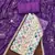 Women's multicolor cambric cotton digital handwork unstitched dress material