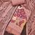 Women's peachpremium roman cotton embroidered unstitched dress material