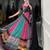 Rayon Bandhej Ajarakh Print Gamthi Lace Detailing Lehenga choli