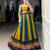 Gamthi Work Rayon Lehenga Choli with Gotta Patti Lace Detailing
