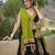 Ethnic Grace in Cotton Gamthi Work & Gota Patti Chaniya Choli with Cowrie Lace