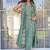 Women viscose zari chanderi fabric straight kurta, pant and dupatta set