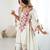 Elegant traditional mirror work ensemble