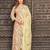 Elegant floral printed salwar suit with dupatta