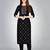 Elegant black printed kurta set with embroidered yoke