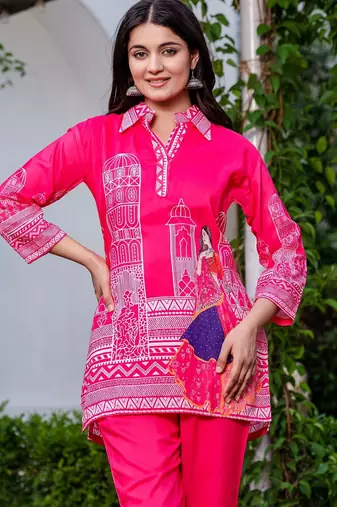 Vibrant pink co-ord set