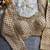 Gold Color Full Sleeve Partywear Blouse