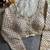 Off White Color Full Sleeve Partywear Blouse