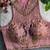 Baby Pink Color Halter Neck Handwork Peacock Blouse