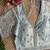 Sky Blue Colour V-Neck Bridal Blouse